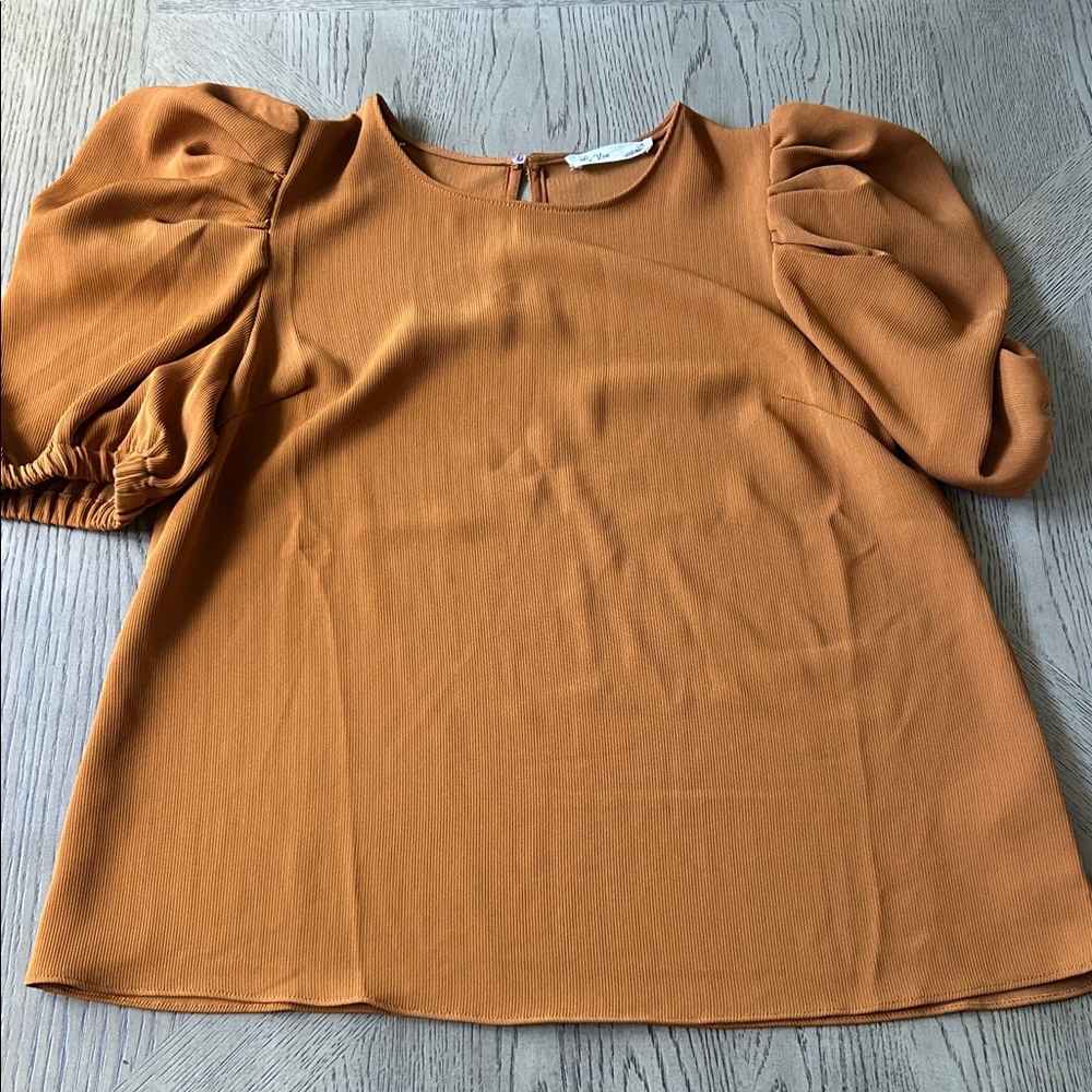 La’ Ven Puff Sleeve Blouse